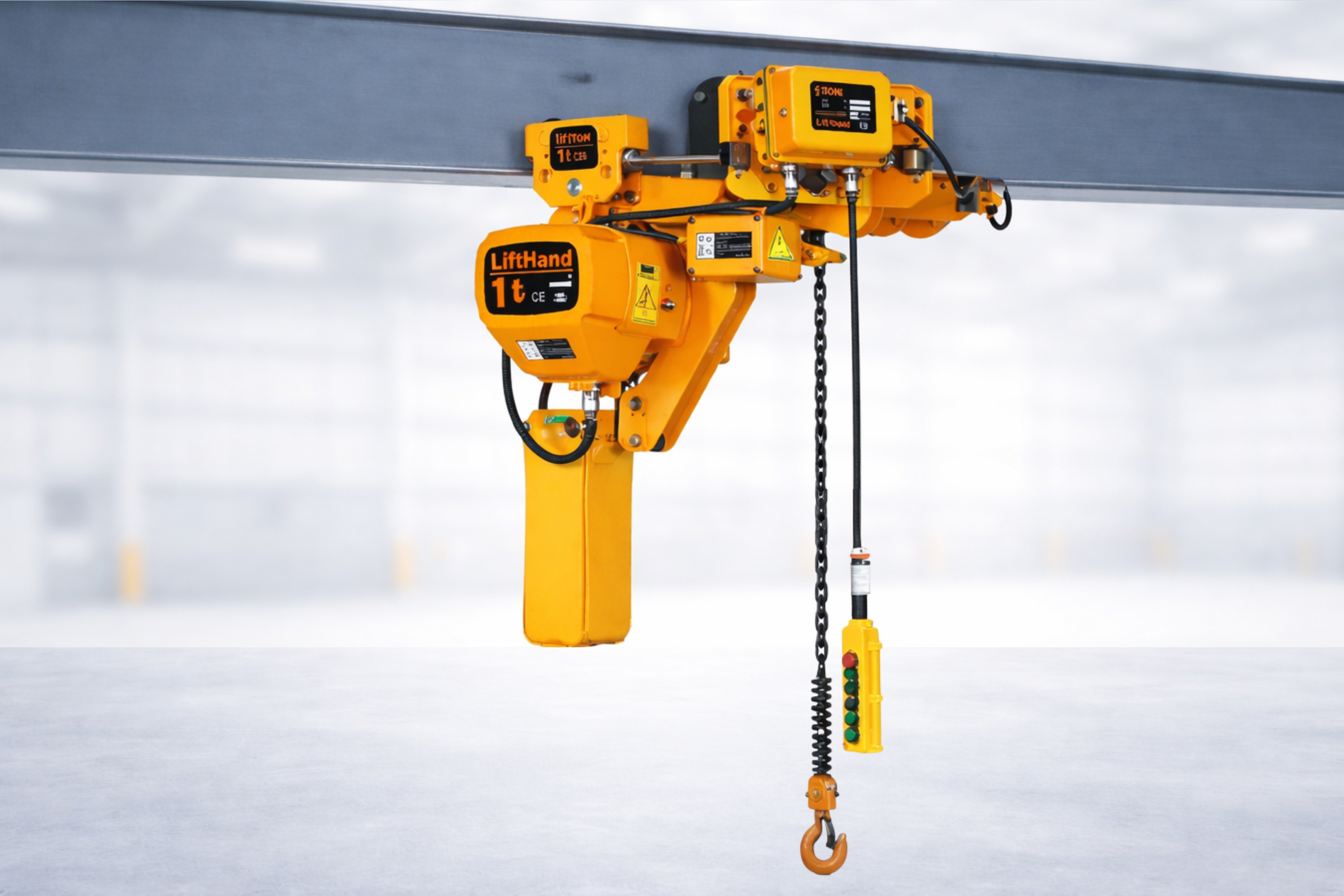 1 Ton Low Headroom Chain Hoist