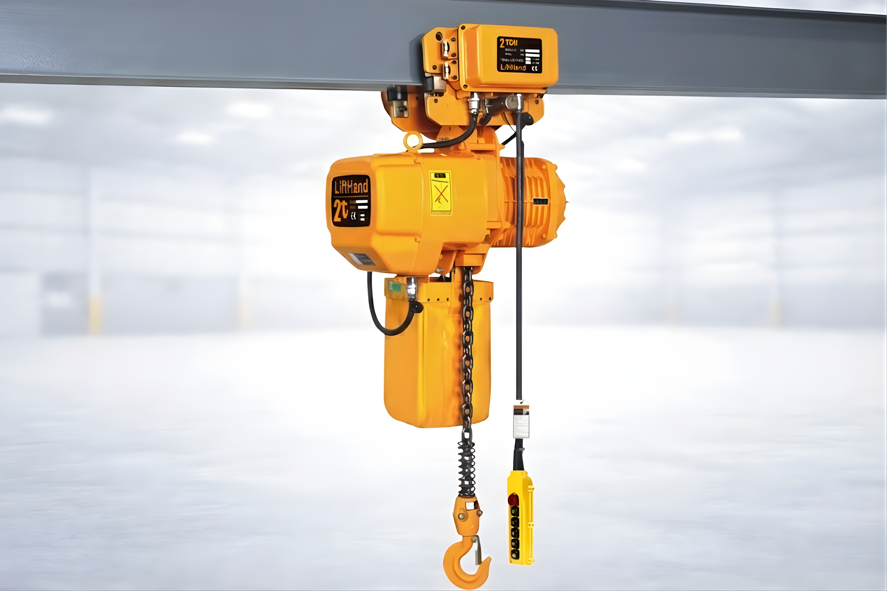 2 Ton Monoray 4 Hareketli Zincirli Vinç (Tek Zincirli)